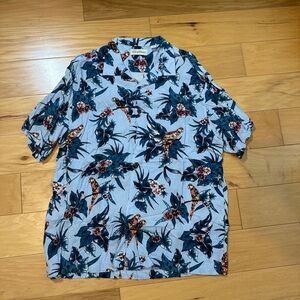 Caribbean Tropical Print Shirt